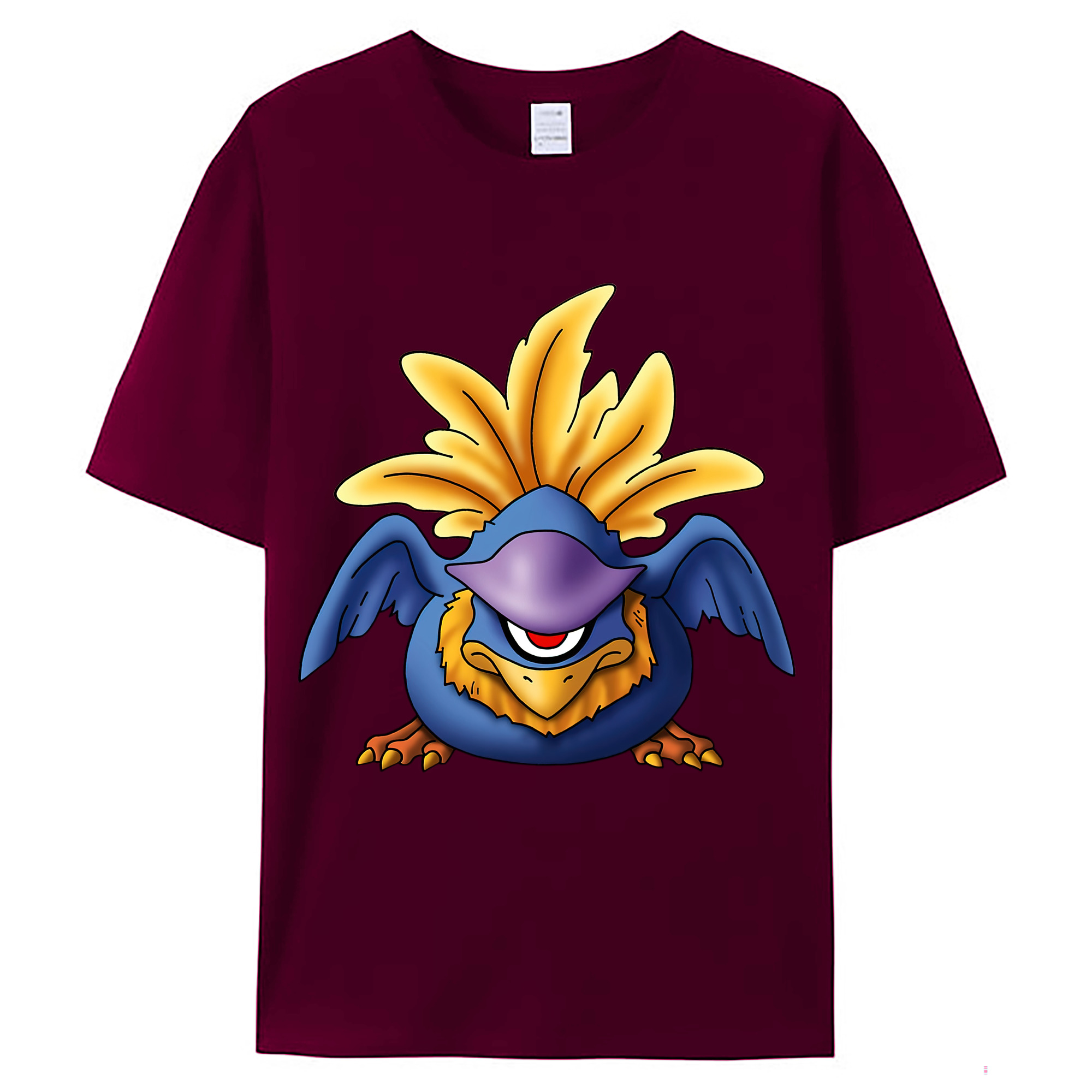 （画像用） ドラゴンクエスト Doragon Kuesuto Dragon Quest レディースカジュアルプリントTシャツ（綿100％）